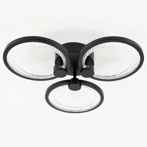 Потолочная люстра на штанге светодиодная с пультом ЭРА Odry CLL-1-46-RC BK