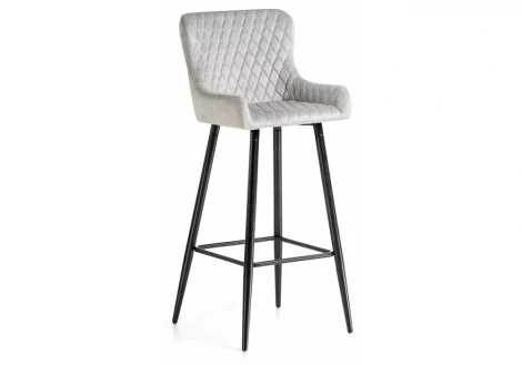 Барный стул mint light gray / black