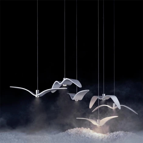 Подвесной светильник Brokis Night Birds White C ImperiumLoft 40.2189-0 (183502-22)