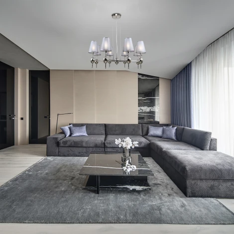 Подвесная люстра Escada Elegy 2106/8S (220V, на тросе)