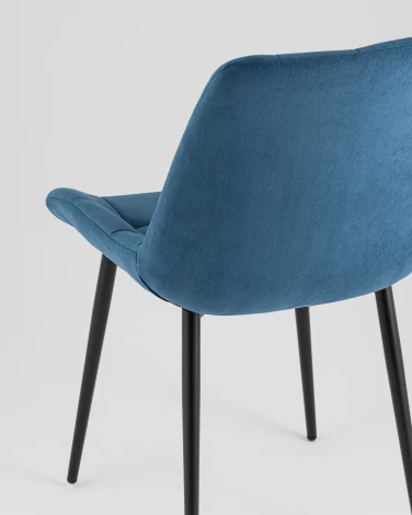 Стул Stool Group Флекс Original велюр синий УТ000041987