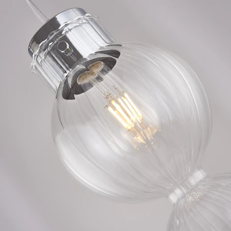 Подвесной светильник Heathfield Lighting - Medina Pendant Transparent By ImperiumLoft 40.2682-0 (220V, на тросе)
