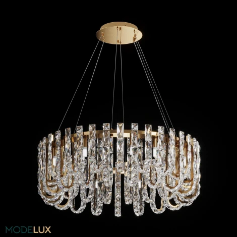 Подвесная люстра хрустальная Modelux MODELUX ML.6621.19 BS