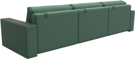 Диван прямой с декором Лига-049 НПБ Лонг Лига Диванов (Рогожка) арт.128420