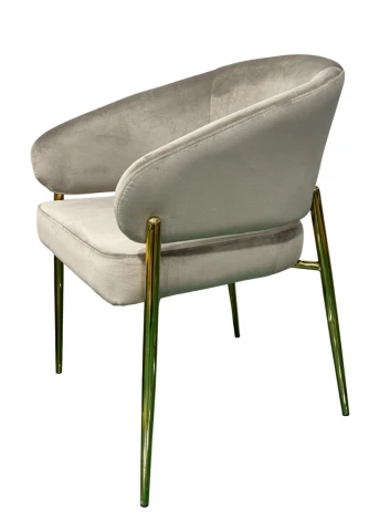 Стул обеденный IST-CASA Стелла ART2959-BG, бежевый/глянцевое золото