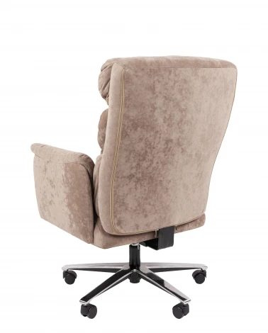 Кресло Chairman Home 433 Россия ткань S темно-бежевый 7210897