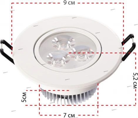 Встраиваемый точечный светильник MW-Light Круз 637012403