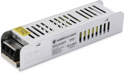 Блок питания с EMC для светодиодной ленты 24V Ambrella LED Driver 24V GS8681 60W 2,5A IP20 220V