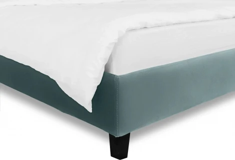 Кровать Queen II Sharlotta L 1600 ОГОГО (арт.577104), (Ткань/Бирюзовый)