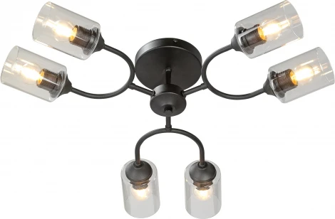 Потолочная люстра на штанге Vitaluce V2822-1/6PL