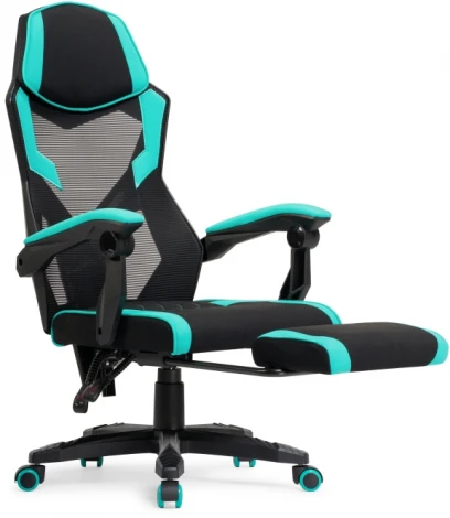 Компьютерное кресло Woodville Brun tiffany / black 15400