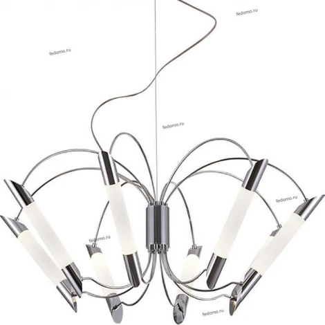 Подвесная люстра IDLamp Milada 401/8-LEDChrome