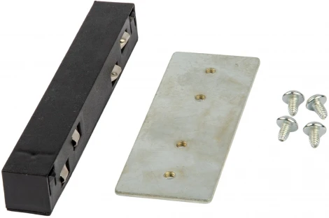 Коннектор для магнитных шинопроводов 35мм. прямой, внутренний. UBX-MM11/35 BLACK