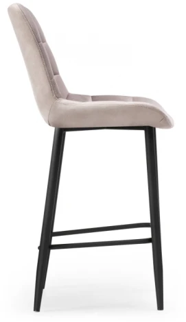 Полубарный стул Notta Алст К латте / черный 502279