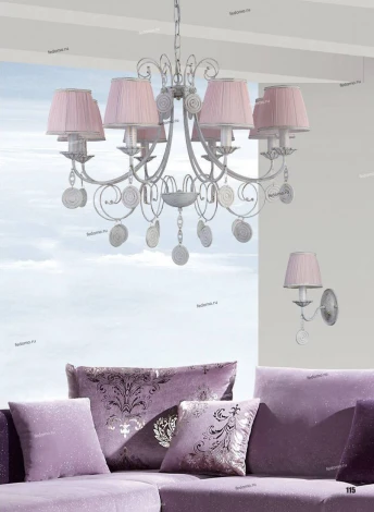Подвесная люстра Crystal Lux Emilia SP8