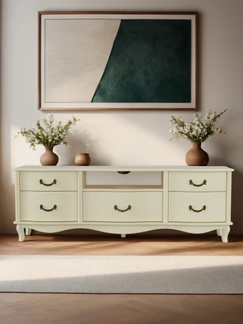 ТВ-тумба Джульетта-2 дуб шампань Л Mebelik 009439