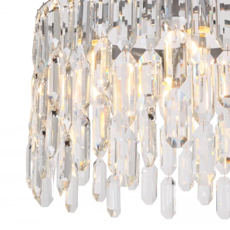 Подвесная люстра MyFar David MR1971-6P (220V, хрусталь)