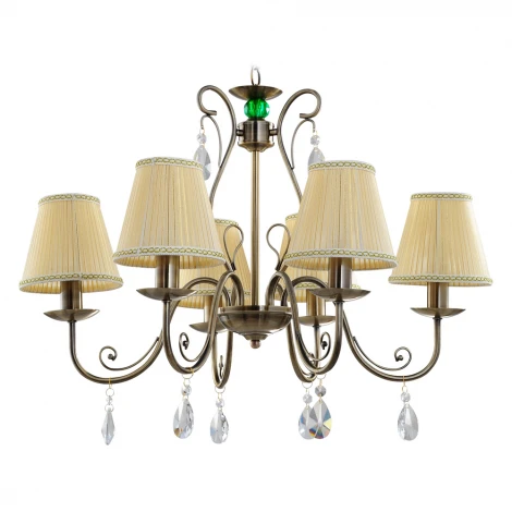 Подвесная люстра IDLamp 811 811/6-Oldbronze