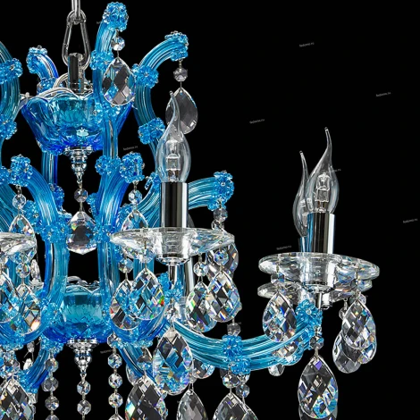 Подвесная люстра Osgona Champa blu 698085