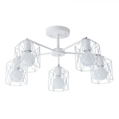 Потолочная люстра Arte Lamp Cella A4284PL-5WH