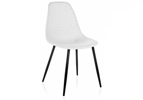 Стул Woodville на металлокаркасе Vero белый 11182