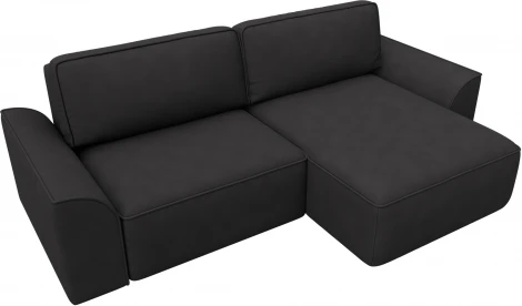 Диван угловой Лига-048 НПБ Лига Диванов (Замша) арт.128286