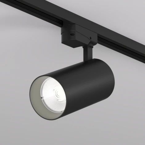 Трековый светильник однофазный 220V Denkirs Solid Koper DK6456-BK (LED)
