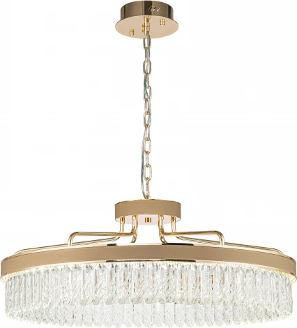 Подвесная люстра Favourite Visconte 4304-8P (LED, 220V, на цепи, круглые)