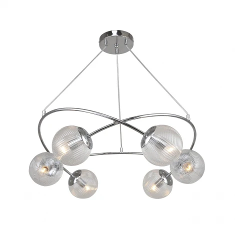 Подвесная люстра Escada Molecule 1110/6PL E14*40W Chrome