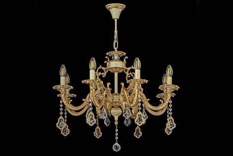 Подвесная люстра Arti Lampadari Falcone E 1.1.8.600 CG (220V, на цепи, подсвечник, свеча)