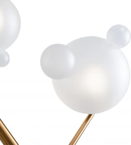 Подвесной светильник Freya Flaty FR5374PL-06BS (220V, на тросе, молекулы)