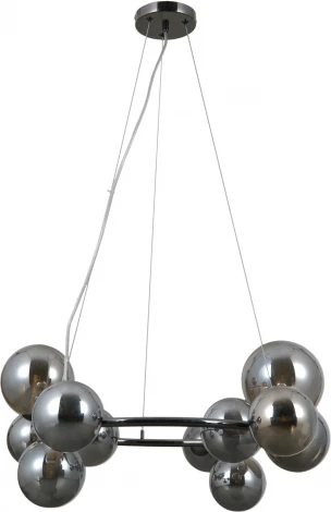 Подвесная люстра Moderli Molly V10797-11P (220V, на тросе, шар, молекулы)