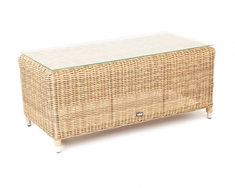 Столик журнальный из искусственного ротанга, цвет соломенный 4SIS Кон Панна YH-S4517W-1