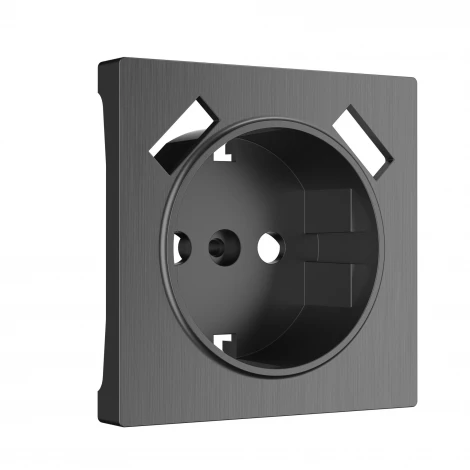 Накладка для розетки USB (графит рифленый) Werkel W1179504 (a050746)