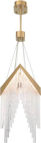 Подвесная люстра Eurofase QN-VIVIEN-P-L-BG (LED, 220V, на тросе)