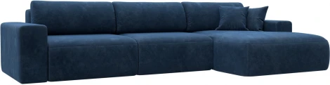 Диван угловой Лига-036 НПБ Классик Лонг правый угол Лига Диванов (Велюр) арт.127787