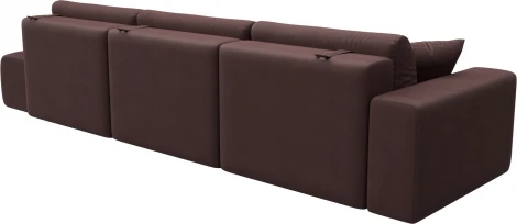 Диван прямой Лига-036 НПБ Модерн Лонг подлокотник слева Лига Диванов (Замша) арт.127699L