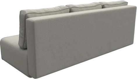 Диван прямой Приам (Бежевый/Рогожка) Лига Диванов арт.122732