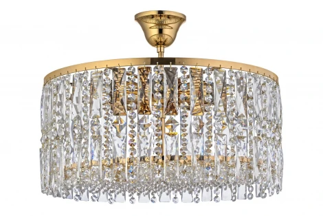 Потолочная люстра на штанге хрусталь Arti Lampadari Erve Erve E 1.3.40.101 G