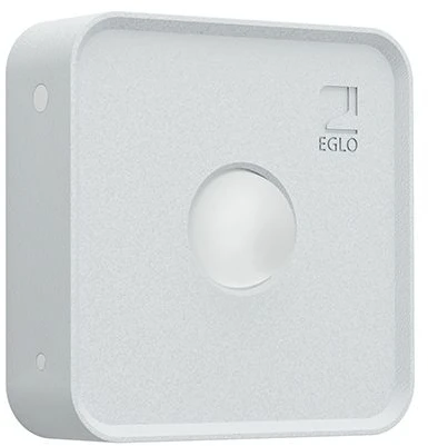 Датчик движения инфракрасный накладной Eglo Connect Sensor, IP44, белый