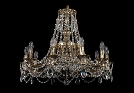 Подвесная люстра Bohemia 1771 1771/10/220/C/GB