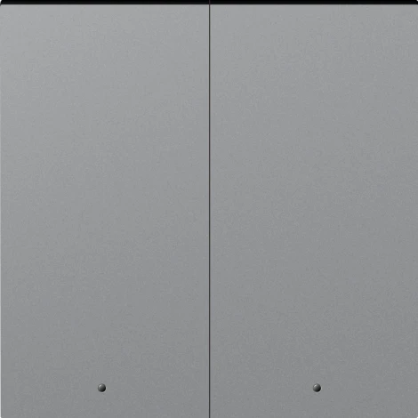 Клавиша 2-я с подсветкой, матовый серый Donel A07 DE28540