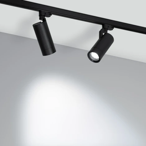 Трековый светильник светодиодный LGD-GELIOS-TUNE-4TR-R80-20W Day4000-MIX (BK, 20-60 deg) (Arlight, IP20 Металл) 039156 (220V)