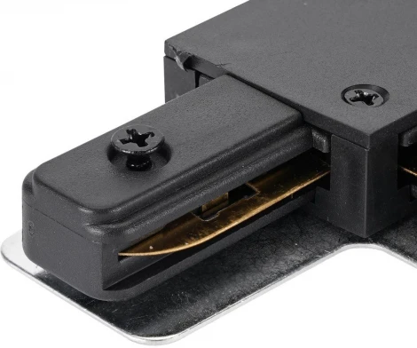 Угловой коннектор однофазный Lucia Tucci Concone LTP-CN001L-B