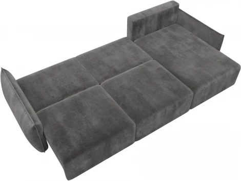 Диван угловой Лига-051 НПБ Лонг угол универсальный Лига Диванов (Велюр) арт.128667