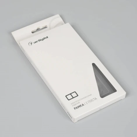 Рамка стеклянная FRM-OMALI-GS-2-GR (Arlight) 049694