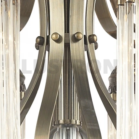 Потолочная люстра N-Light 663 663-08-52 antique brass