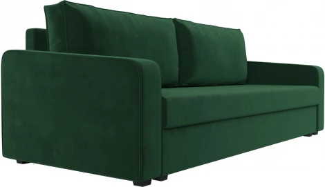 Диван прямой Лига-009 (Зеленый/Велюр) Лига Диванов арт.118043