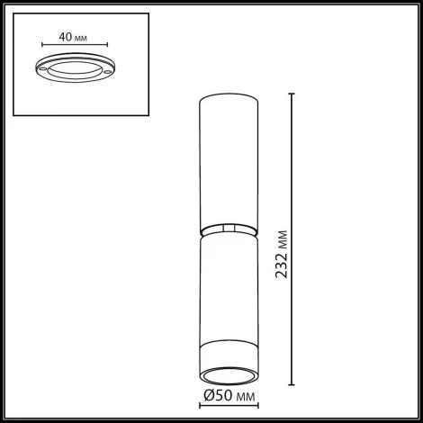 Потолочный светильник спот Odeon Light Ligo 7134/8CL бронза/металл IP20 LED 8W 640Лм 3000K 24° 220V
