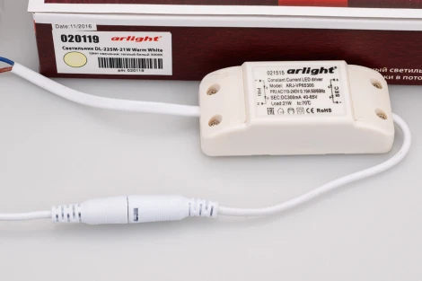 Встраиваемый точечный светильник Arlight DL 020119 (LED, 220V, круглые, IP40)